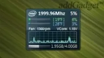 Гаджети температури та завантаження процесора для Windows 7 гаджети