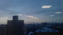 Вибух метеориту над Челябінськом - Діловий квартал вибух