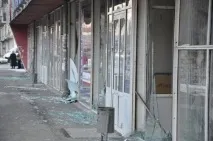 Вибух метеориту над Челябінськом - Діловий квартал вибух