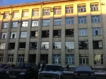 Вибух метеориту над Челябінськом - Діловий квартал метеориту