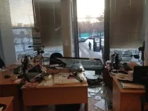Вибух метеориту над Челябінськом - Діловий квартал метеориту
