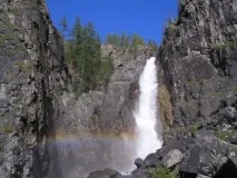 Другий за величиною на Алтаї величний водоспад Текелю величиною