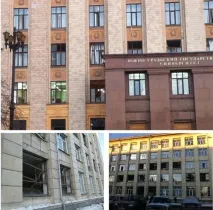 Вибух метеориту над Челябінськом - Діловий квартал вибух