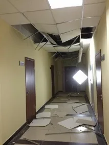 Вибух метеориту над Челябінськом - Діловий квартал вибух