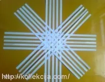 Як зробити об’ємну сніжинку з паперу сніжинку