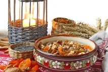 Картопляний рулет з овочами - Кулінарні рецепти рулет