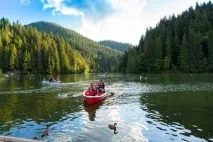 Червоне озеро, Румунія червоне