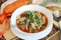Лагман з куркою покроковий рецепт куркою