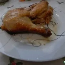 Курка з медом духовку