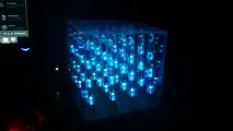 LED RGB куб 4x4x4 для візуалізації музики 4x4x4