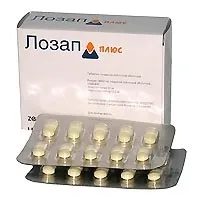 Лозап плюс (Zentiva) лозартану