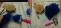 Майстер-клас зі створення кита з вовни в техніці сухе валяння створення