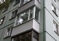 Зовнішнє оздоблення балконів та лоджій сайдингом зовнішнє