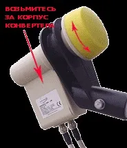 Налаштування супутникової антени супутникової