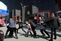 На ВДНГ пройшов огляд охоронців - українська планета охоронців