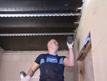 Навісна стеля 2 варіанти конструкцій навісна