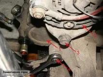 Заміна насоса гідропідсилювача керма - Renault kangoo renault