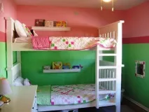 Шпалери для дитячої кімнати для дівчаток фото, тип, колір матеріалів шпалери