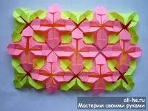 Оригінальна підставка орігамі, all-he підставка