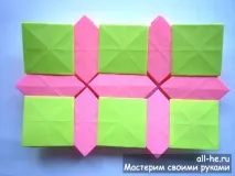 Оригінальна підставка орігамі, all-he модулі