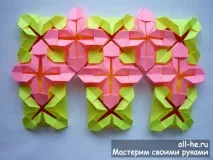 Оригінальна підставка орігамі, all-he орігамі