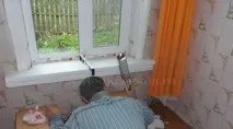 Оздоблення пластикового вікна в дерев’яному будинку пластикового