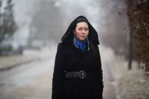 Пальто з каракулю хутро
