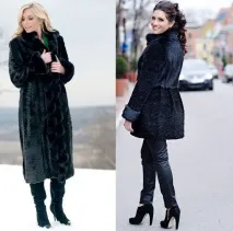 Пальто з каракулю каракуля