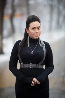 Пальто з каракулю каракулю
