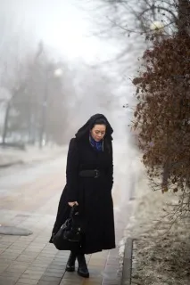 Пальто з каракулю каракуля