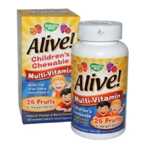 Полівітаміни з мікроелементами Nature s Way Alive! Children s Multi-Vitamin alive