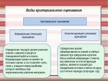Презентація – quot; Критеріальне оцінювання учнів - quot критеріальне