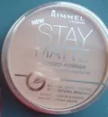 Пудра Stay Matte від Rimmel – відгуки покупців matte