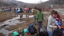 Річка Лемеза, мегавода на порозі Чорна Річка (Башкортостан) лемеза