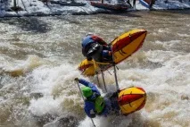 Річка Лемеза, мегавода на порозі Чорна Річка (Башкортостан) порозі