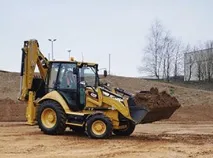 Ремонт екскаватора навантажувача Caterpillar caterpillar