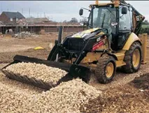 Ремонт екскаватора навантажувача Caterpillar екскаватора