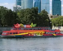 Реклама на річковому транспорті, Адвертранс транспорті