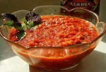Рецепт аджики на зиму з перцем перцем