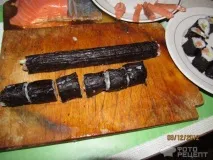 Рецепт Роли, з сьомгою та плавленим сирком роли