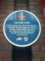 Рибна концепція fish and chips fish