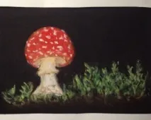Малювання пастелью на папері пастель