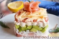 Салат рибний, Страви з сьомги, рецепти з фото на 97 рецептів фото