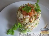 Салат рибний, Страви з сьомги, рецепти з фото на 97 рецептів страви