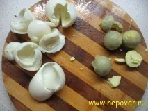 Салат - Мімоза - з ананасами та яблуком яблуком
