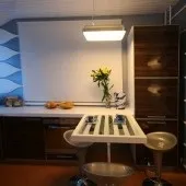 Сині кухні, кухня в синьому кольорі, кухня в синіх тонах, Фото - Фото дизайну інтер’єру кухні, ремонт сині