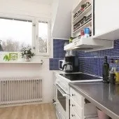 Сині кухні, кухня в синьому кольорі, кухня в синіх тонах, Фото - Фото дизайну інтер’єру кухні, ремонт синіх