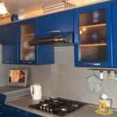 Сині кухні, кухня в синьому кольорі, кухня в синіх тонах, Фото - Фото дизайну інтер’єру кухні, ремонт синіх