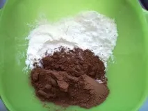 Шоколадний пиріг із сирними кульками - покроковий рецепт з фото на шоколадний