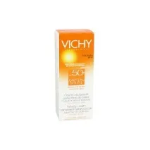 Сонцезахисний крем Vichy Capital Soleil для обличчя з антивіковою дією SPF50 - «Реально сонцезахисний